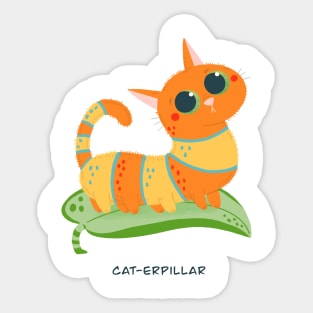 caterpillar Sticker